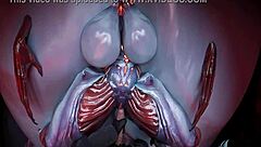3D animated hentai with cumshots and anime-style breasts