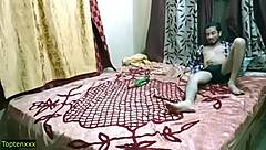 Young stepbrother's wild anal sex with married Indian mom
