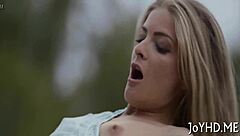 teen hottie enjoys a deep, sloppy fuck leading to orgasm