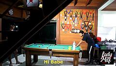 She was ready for dick but husband needed help!