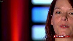 Redhead Pussy Eaten While Sucking Her Man's Cock