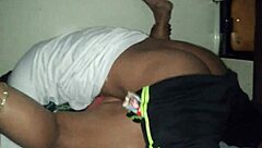 Big boobed Indian aunt gets a bus blowjob