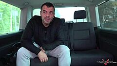 Blonde Gets Fucked Hard By Stranger In Van.