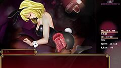 Black smith episode 12 features hungry bunny girl on sofa in dating game