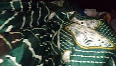 fucking indian mature aunty in bus, outdoor real scene