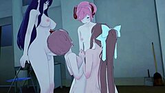 doki doki futanari club dancing subtly