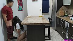 Busty bffs share cock in hentai threesome.