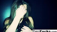 i feel dani's big tits and ass during her first anal play