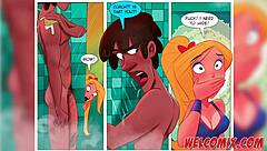 College Perverts With Big Cocks Dominate Basketball Game Scene