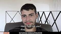 Latin Boy Rides Monster Cock