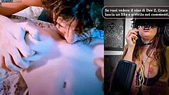 Italian Dee Z Grace Fingers Britney's Big Tits While Smoking And Licking Her Pussy Cunilingus Fetish!