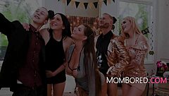 party where host chats while entertaining guests