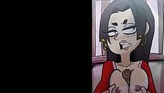 boa hancock gives titfuck to cock in loop