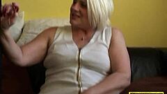 Big-Titted British Gran Endures Rough Domination And Smothering