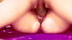 Asian cutie gets hard sex in doggy style