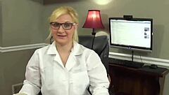 Fifi Foxx in a robot fetish video on ASFR