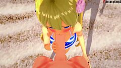 Marie Rose Gets FUCKED In Bikini On Beach