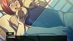 3D cartoon of a witch hunter's lazy day with babes