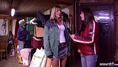 Bauer sucht Frau: Fucked the applicant right in the barn on first meeting