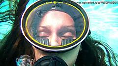 Is Underwater Self Sex With Purple Dildo By Nora Shmandora Provocative?