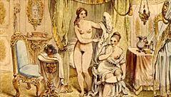 Vintage erotic drawings collection.