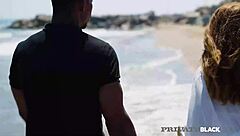 Marina gold boldly takes first interracial anal pounding