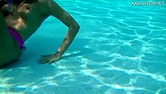 Is Underwater Self Sex With Purple Dildo By Nora Shmandora Provocative?