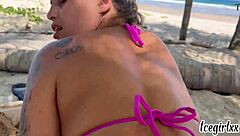 She Got Wet From Sunscreen 😏