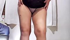 You dirty whore, strip and smoke for me!