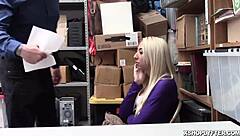 Can Jessica Jones handle this monster cock blowjob from the officer?