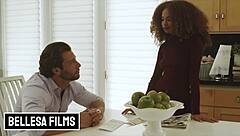 Seth Gamble licks Cecilia Lion's pussy then fucks hard