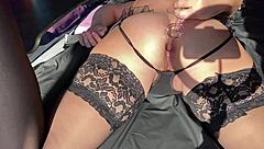 Can you handle this stretched asshole and hairy cunt squirting cum?