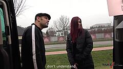 Cigarette Break Changed Life To Shy Redhead