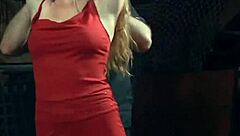 Ginger sub feels the sting of outdoor punishment