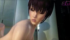 Futa shemale's wild anal sex adventure in 3D cartoon