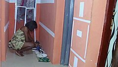 yo, watch this african pussy get stretched wide by bbc monster cock next door