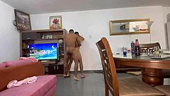 Peruvian celebrity anal party with big black cock and ass fucking