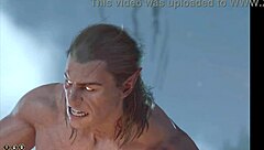 Baldur's Gate 3 Halsin Romance Gay Sex Scene Naked Playthrough