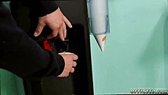 This gay office sex happens in the classroom