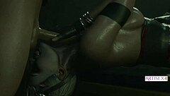 Harley Quinn gets a big cock in her ass in this animated porn video
