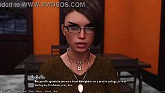 Hot Rich Brunette Asks Hard Questions!