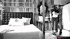 Avery & Ryan - Intense Fucking With Shaved Teen 18+ Creampie