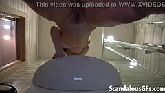 amateur pov of ex's trimmed pussy roughly handled