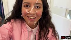 katty west’s epic cumshots on face and swallowing in mouth