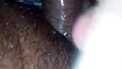 Blonde Slut Sucks Big Black Cock