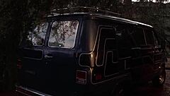 Sexy Nude Blonde in Car?