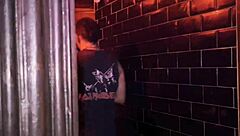 brazilian twink bent over for big cock bareback in doggystyle.