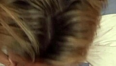 Lesbians and lucky man in oral sex threesome