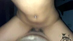 Intense blowjob on stepdaughter's wet pussy in POV.