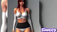 Beautiful women with perfect shapes in hot scenes